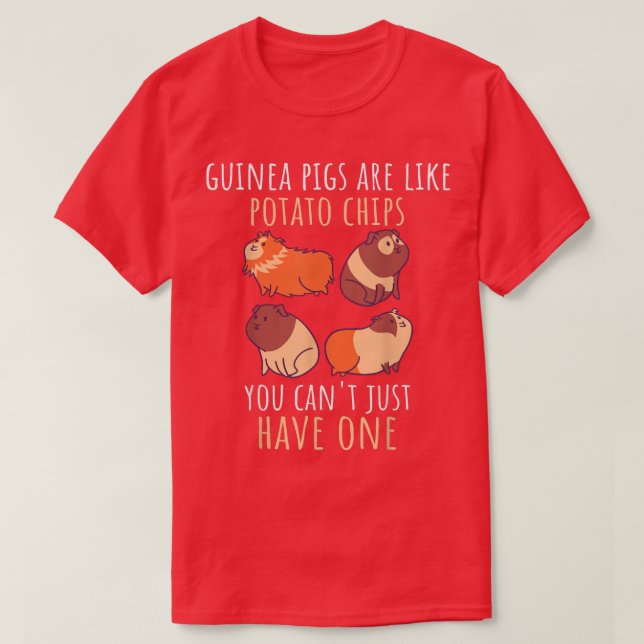 Guinea Pig Saying Owner 543 T-Shirt (Design Front)