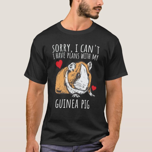 Guinea pig saying owner T-Shirt (Front)