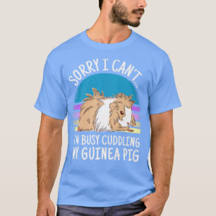 Guinea pig saying with angora guinea pig Premium  T-Shirt