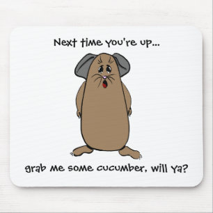 Guinea Pig Sayings Mouse Mat