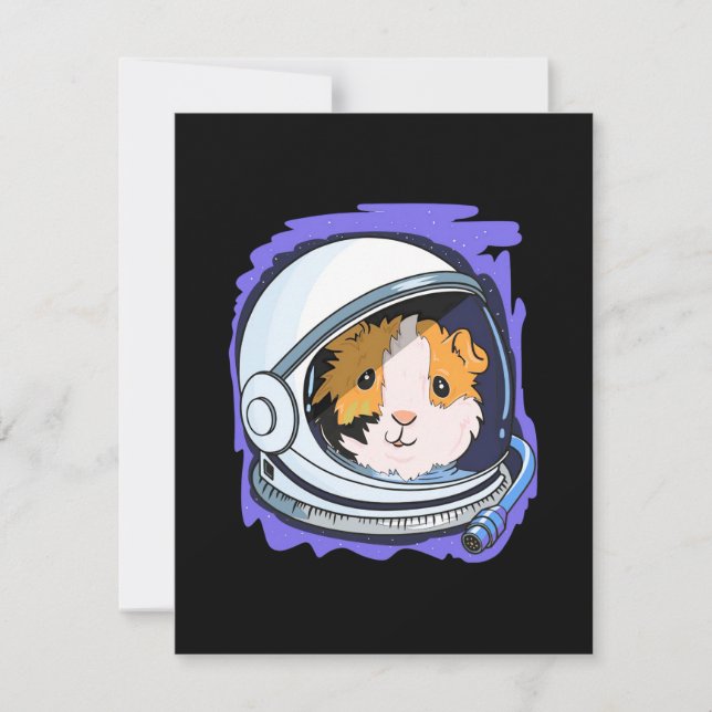 Guinea Pig Science Thank You Card (Front)