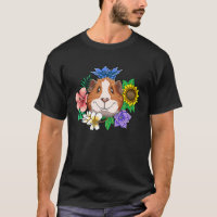 Guinea Pig Smile Flowers Laughter for a Guinea pig