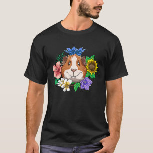 Guinea Pig Smile Flowers Laughter for a Guinea pig T-Shirt