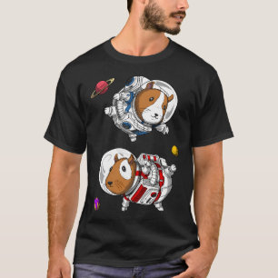 Guinea Pig Space Astronauts T-Shirt