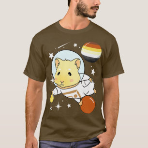 Guinea Pig Space Gay Bear Pride Premium T-Shirt