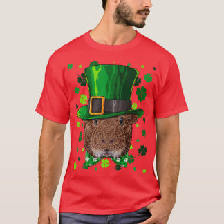 Guinea Pig St Patricks Day Animal Leprechaun Hat S T-Shirt