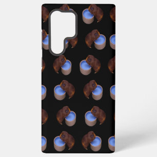 Guinea Pig Standing Drinking, Samsung Galaxy Case