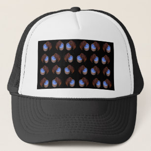Guinea Pig Standing Drinking, Trucker Hat