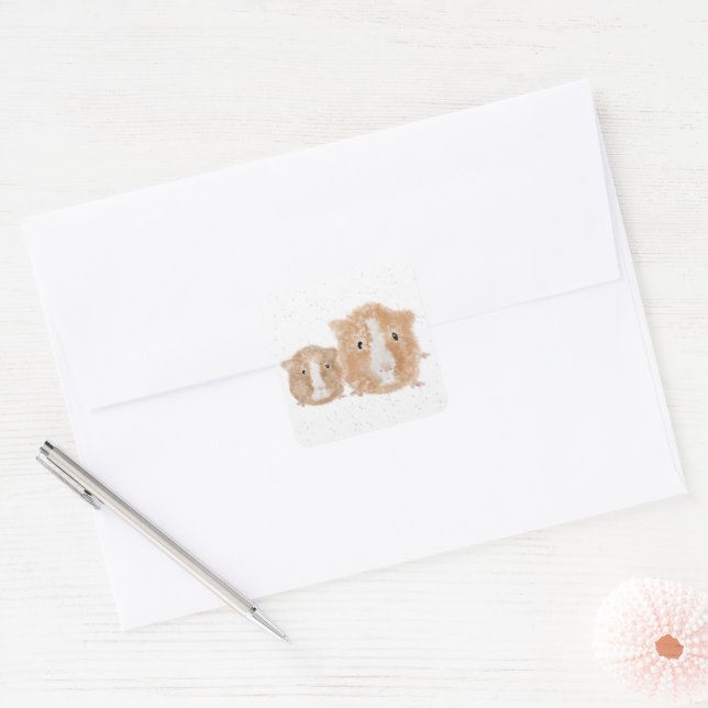Guinea Pig Stickers (Envelope)