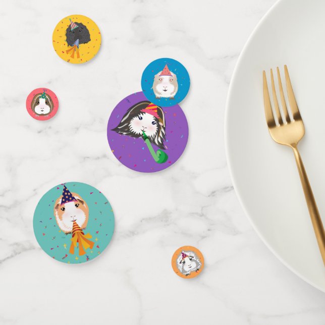 Guinea Pig Table Confetti Part 1 (Group)