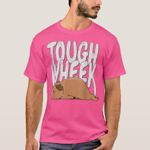 Guinea Pig Tough Wheek Beige Brown Guinea Pig Pet  T-Shirt