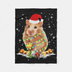 Guinea Pig Tree Christmas Xmas Animal Gifts Fleece Blanket