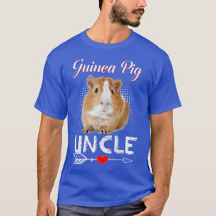 Guinea Pig Uncle Costume Clothing Cute Guinea Pig T-Shirt