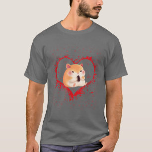 Guinea Pig Valentine's Day   Funny Guinea Pig  T-Shirt