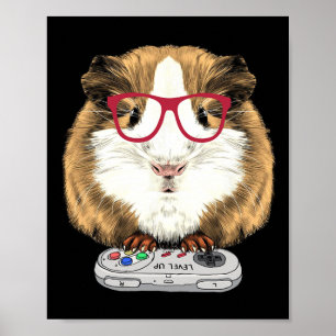 Guinea Pig Video Game Wildlife Animal Guinea Pig G Poster