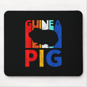 Guinea Pig - Vintage I Love My Guinea Pig Mouse Mat