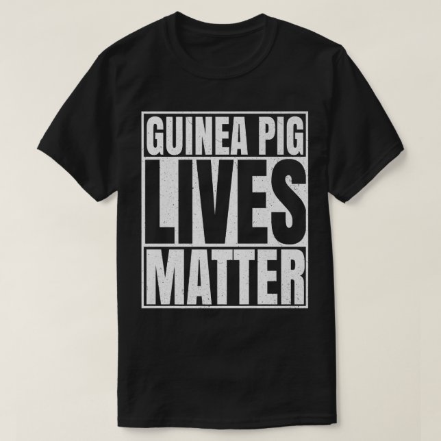 Guinea Pig Wheek Gift  - Guinea Pigs Birthday Clot T-Shirt (Design Front)