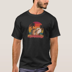 Guinea Pig Wheek Guinea Pig Animal Retro T-Shirt