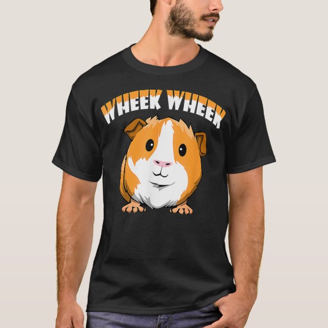 Guinea Pig Wheek Pigs Cavy Lover Guinea Pig Mum  T-Shirt (Front)