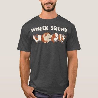 Guinea Pig Wheek Squad Cute Funny Guinea Pig T-Shirt