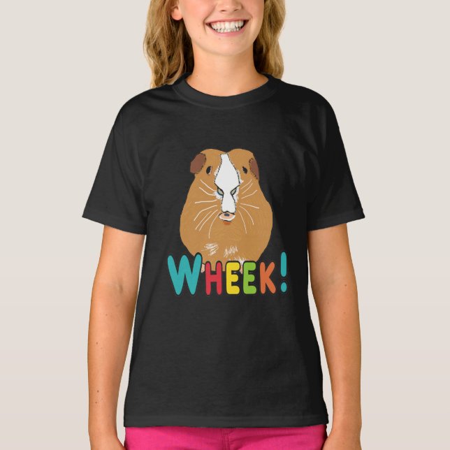 Guinea Pig Wheek T-Shirt (Front)