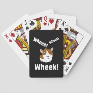 Guinea pig Wheek! Wheek! Playing Cards
