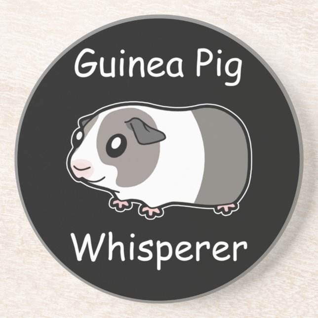 Guinea Pig Whisperer Coaster (Front)