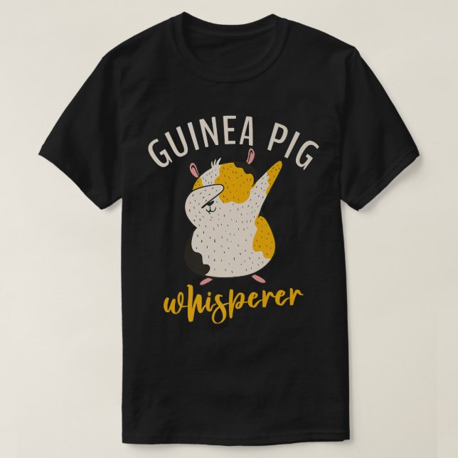 Guinea Pig Whisperer Cute Guinea Pig Premium  T-Shirt (Design Front)