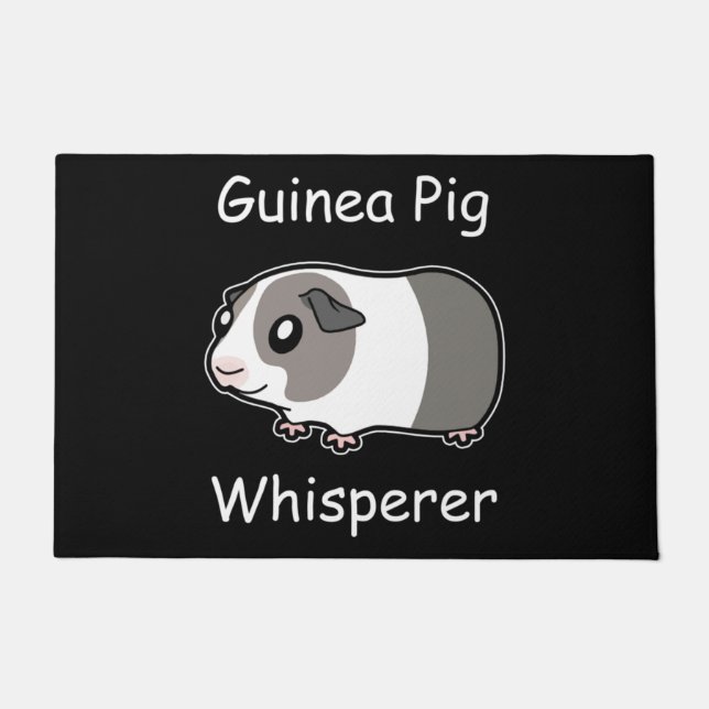 Guinea Pig Whisperer Doormat (Front)