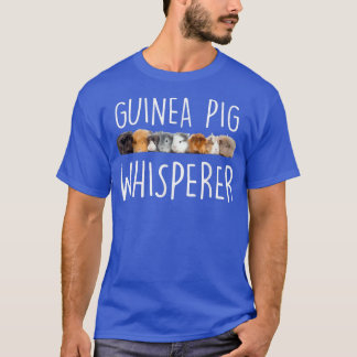 Guinea Pig Whisperer Funny Guinea Pig Diversity  T-Shirt