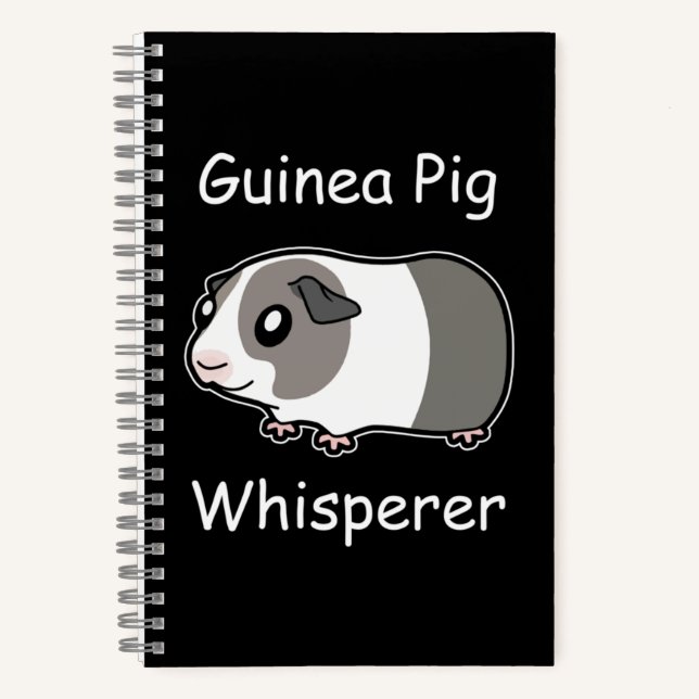 Guinea Pig Whisperer Notebook (Front)