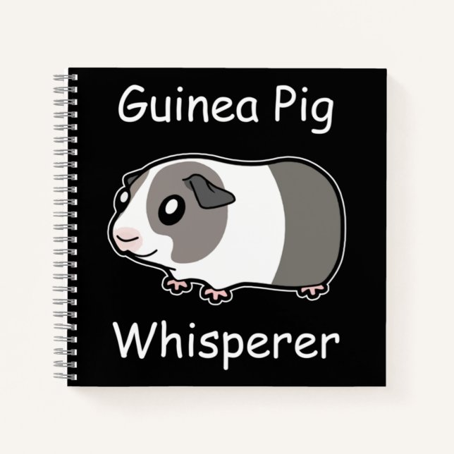 Guinea Pig Whisperer Notebook (Front)