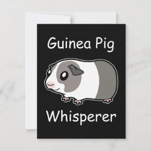 Guinea Pig Whisperer Thank You Card