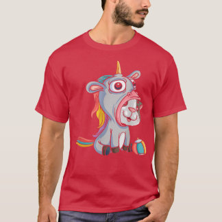 Guinea Pig with Unicorn Costume, Cavy Lover Unicor T-Shirt