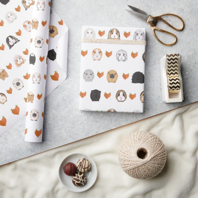 Guinea Pig Wrapping Paper (Crafts)