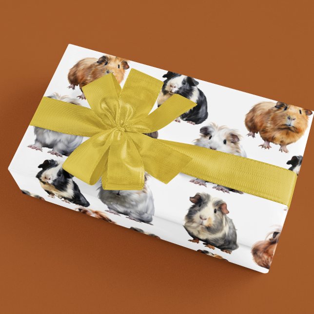 Guinea pig wrapping paper (Creator Uploaded)