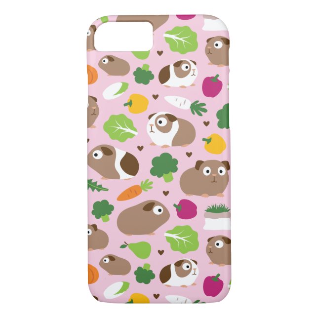 Guinea Pigs And Their Treats Case-Mate iPhone Case (Back)