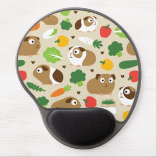 Guinea Pigs And Their Treats Gel Mouse Mat