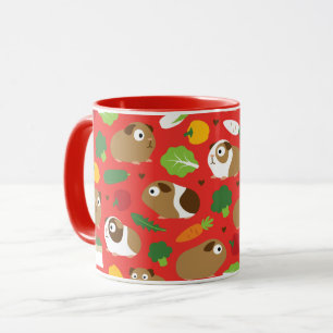 Guinea Pigs And Their Treats Mug