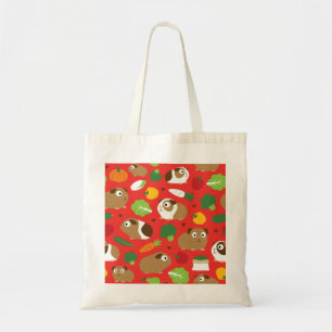 Guinea Pigs And Their Treats Tote Bag