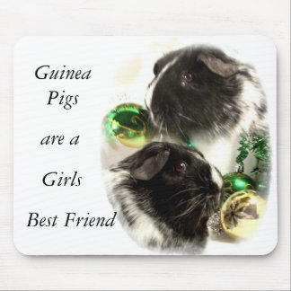 Guinea Pigs are a Girls Best Friend mouse mat