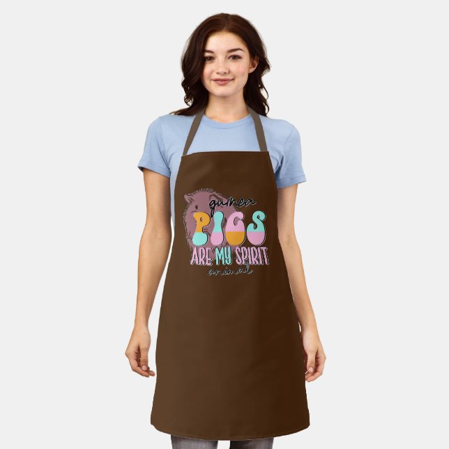 Guinea Pigs Are My Spirit Animal     Apron (Worn)