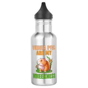 Guinea Pigs Are My Wheekness on 532 Ml Water Bottle