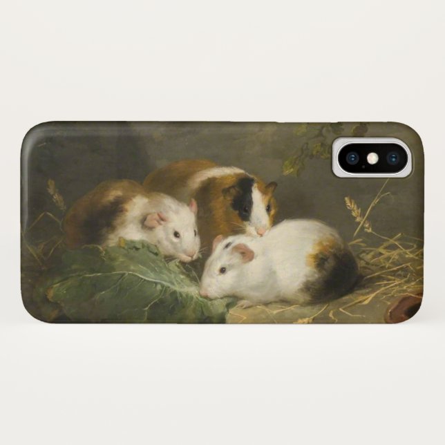 Guinea Pigs (by George Morland) Case-Mate iPhone Case (Back (Horizontal))