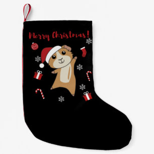 Guinea Pigs Christmas Winter Animals Small Christmas Stocking