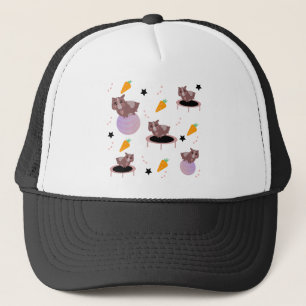 Guinea Pigs Fitness Gym Trucker Hat