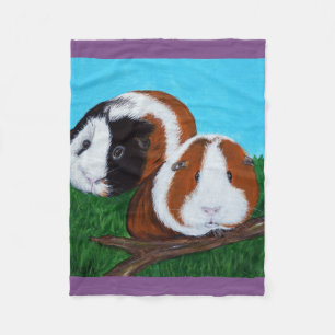 Guinea Pigs Fleece Blanket