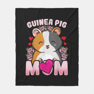Guinea Pigs Gift For Guinea Pig Lovers Fleece Blanket