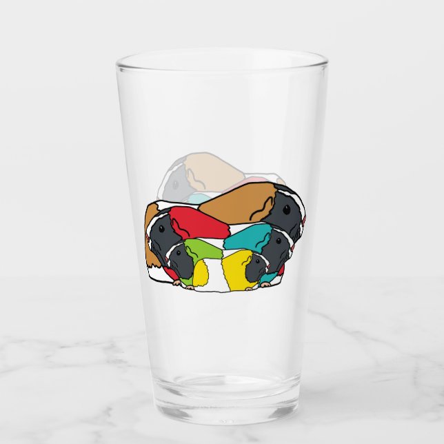Guinea Pigs Glass (Front)