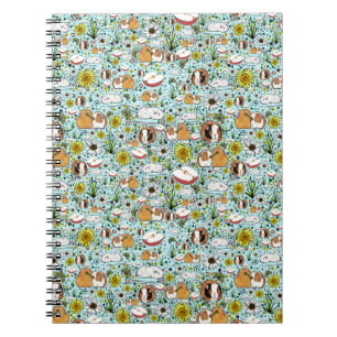 Guinea Pigs in Blue Notebook